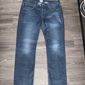 MEN'S HUDSON DENIM JEANS SIZE 36 / BUTTON FLY